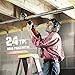 TACKLIFE Sierra Sable 1050W, ±180° Manija Giratoria, Velocidad Variable a 800-2700SPM, Avanzado...