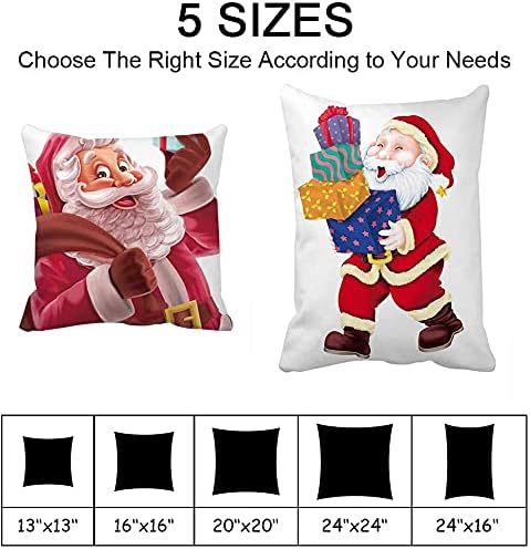 Miniatura 3 de Almohada personalizada, almohadas de fotos personalizadas con inserto 13 x 13 pulgadas con impresión dúplex imagentexto regalo único para