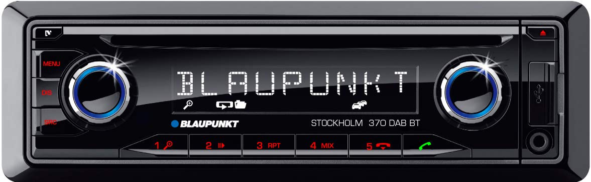 Blaupunkt 2001017123462 Stockholm 370 DAB BT, schwarz