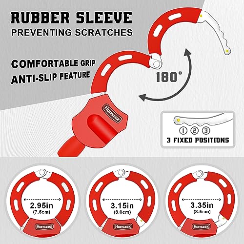 Image of Electric Scooter Lock, Bike Lock, Heavy-Duty Chain Lock 36.22 inch