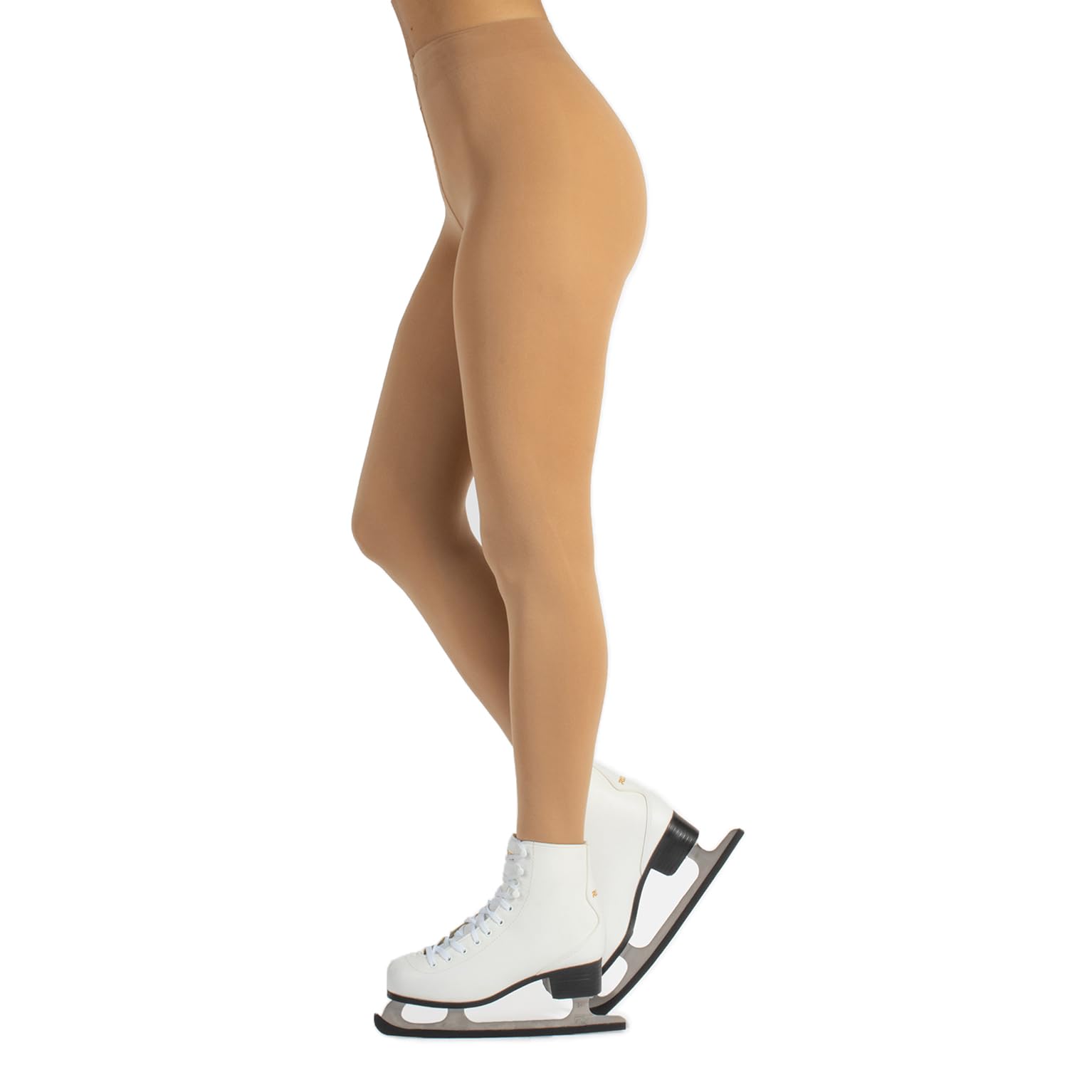 Calzitaly Women's Skin Skating Tights, Skating Tights, Figure Skating Socks, Opaque Tights, 80 Den, Roller, Ice, Made In Italy (, S)