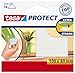 Price comparison product image tesa UK Protect Anti Scratch Self Adhesive Felt Pad 100 mm X 80 mm - White