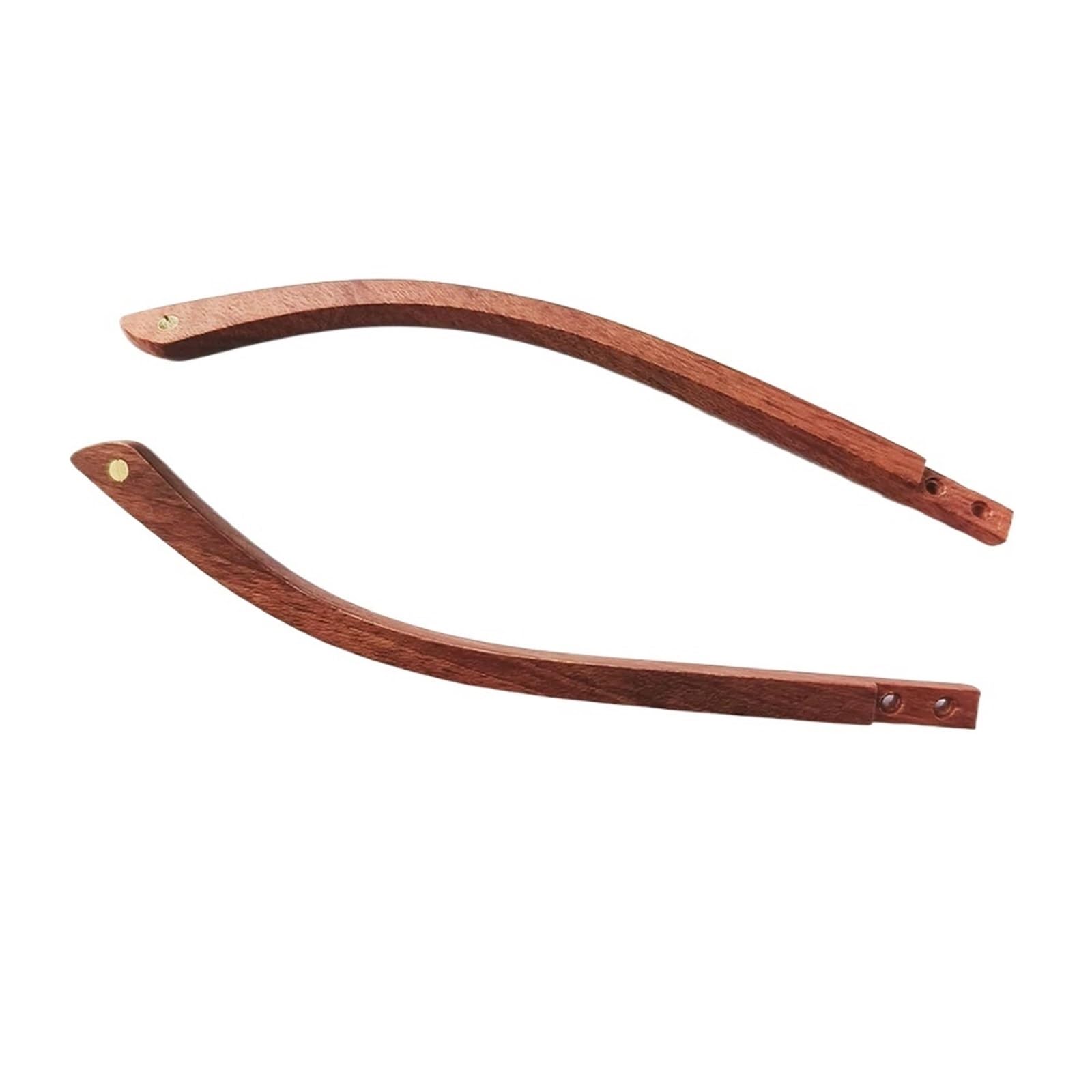 Varillas de madera para gafas de repuesto marrón de repuesto accesorio