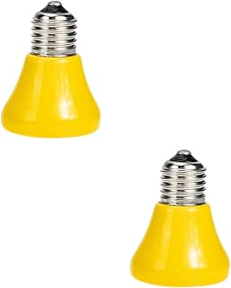 FRCOLOR 2 Peças Lâmpada De Aquecimento De Cerâmica Lâmpadas De Calor Luz De Réptil Reptichip Uva Ponto De Frade Lâmpada De Calor Lâmpada Emissora De Calor Lâmpada De Calor Gecko Lâmpada