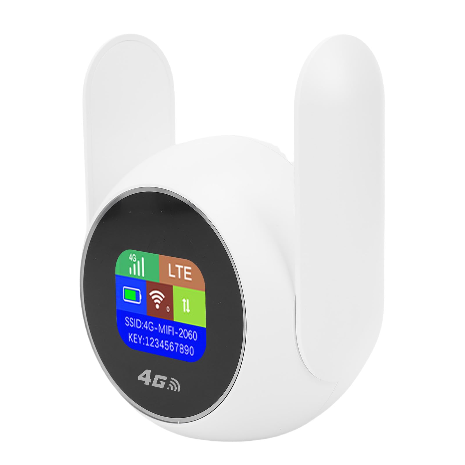 Gugxiom Router Wi-Fi 6 Mobilny Router Wi-Fi 300 Mbps 4G LTE, Internetowy z Gniazdem SIM Typu C, Routery do Bezprzewodowego Internetu Nadaje się do Podróży w Domu 32 Użytkowników