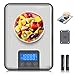Adoric Digitalwaage Professionelle Electronische Waage 15KG, Küchenwaage mit großer Wiegefläche Präzision auf bis zu 1g(15kg Maximalgewicht)