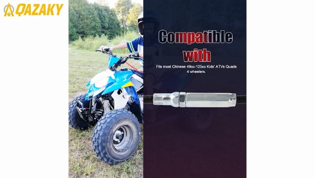 Ashata Câble D'accélérateur De Vélo Tout-terrain Fil De Câble D