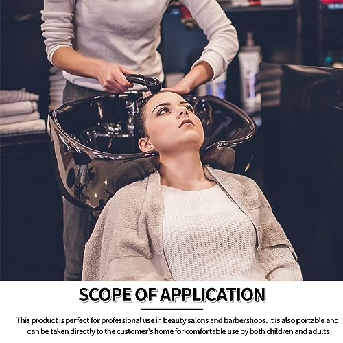 Portable-Shampoo-Bowl-Unit-with-Bucket-Basin-Massage-Brush-Headrest-organizer-tray-and-Height-Adjustable-Barber-and-Stylist-Hair-Salon-Shampoo-SinkSquare