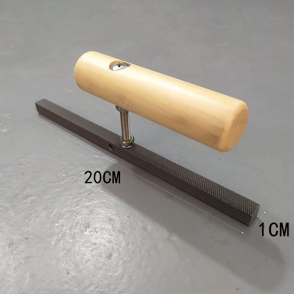 LeTkingok Exterior Wall Stone-Like Paint File Groove Grinder Rock Slice Square Grinding Tool 22x1CM