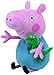 TY 96280 George Pig Peppa Plüsch, Mehrfarbig