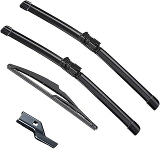 Qualidade OEM Escovas de limpador de carro compatíveis com Peugeot 308 II T9 SW Estate 2013-2020 Escovas de pára-brisa dianteiras traseiras Acessórios para cortador de janela de pára-brisa Encaixe p