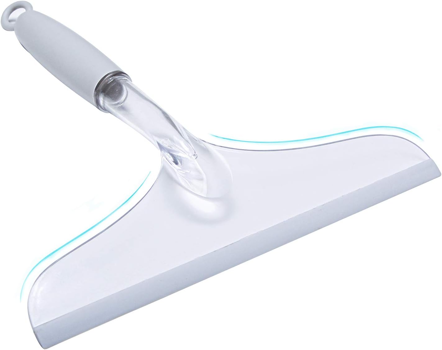 Shower Squeegee for Glass Door Shower Door All Purpose Squeegee Wiper with Good Grip Handle for Bathroom Mirror Countertop Kitchen Cleaning