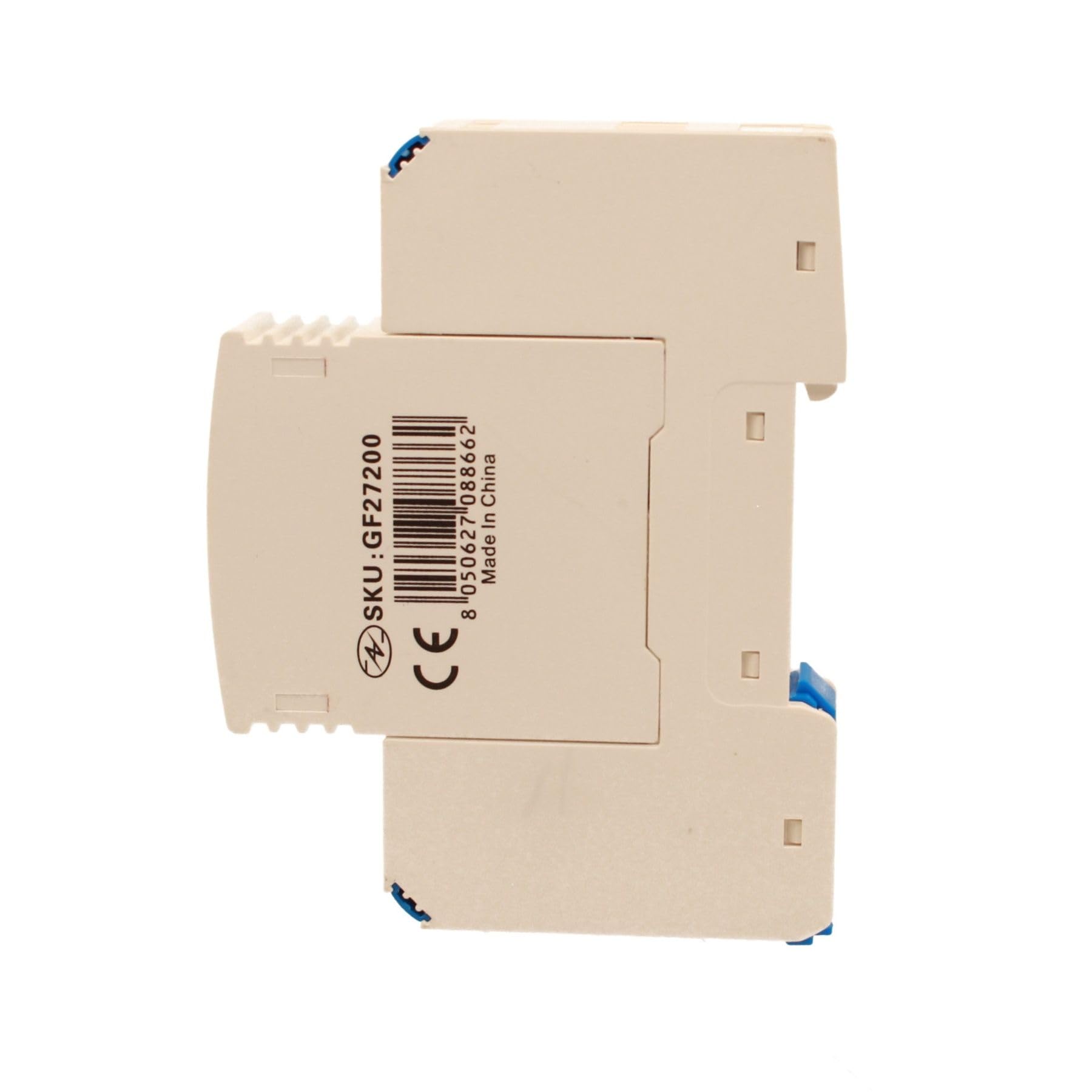 Scaricatore Di Sovratensione 220V, Tipo T2 1P+N 2 Poli, Occupa 1 Modulo DIN, Protegge Impianti Da Fulmini e Picchi Di Tensione