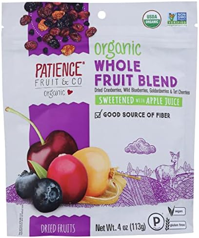 PATIENCE FRUIT & CO BERRIES 4 SFT WHL ORG 4OZ
