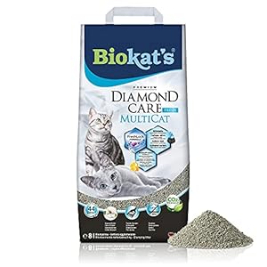 Biokat's Diamond Care MultiCat Fresh Katzenstreu 1 x 8 L