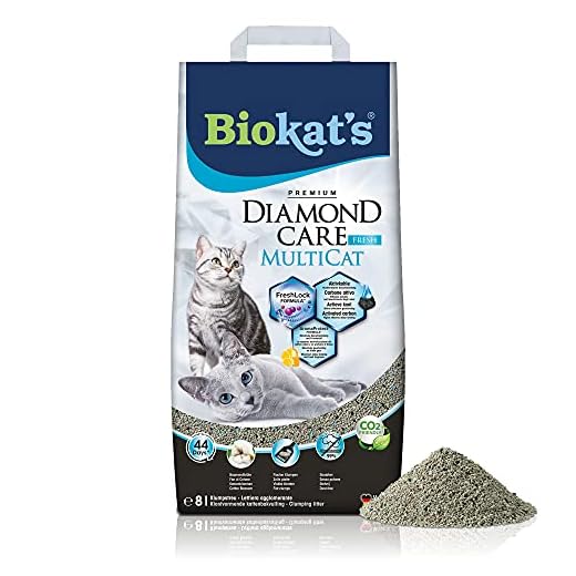 Biokat's 613475 Kattsand, 8 l, Grå
