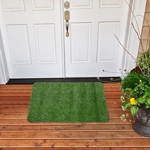 Tapis d'herbe absorbant et lavable en polypropylène pour chiens - 7