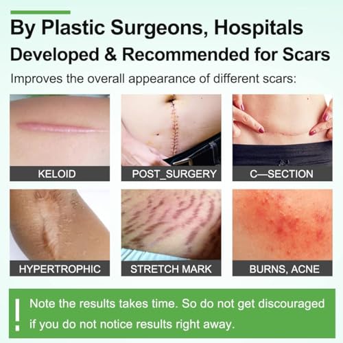 Image of Silicone Scar Sheets, Silicon gel sheets for Scars Transparent Medical Silicone Gel Tape for Scar Removal, Silicone Scar Tape Roll For Hypertrophic Scars and Keloids Caused by Surgery