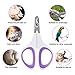 MACOIOR Cat Nail Clippers,Cat Claw Clippers & Claw Trimmer for Home Grooming Kit,Safe,Sharp Angled Blade Pet Nail Clippers,Non-Slip Handle Cat Nail Scissors for Small Animals