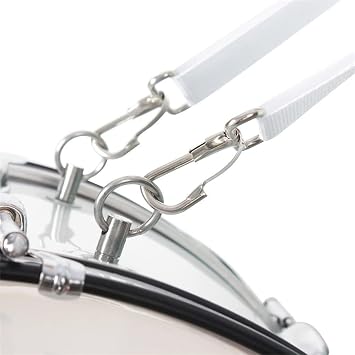Drum Strap Snare Drum Adjustable Nylon Double Shoulder Strap Cross Sling Holder (1 Pc)