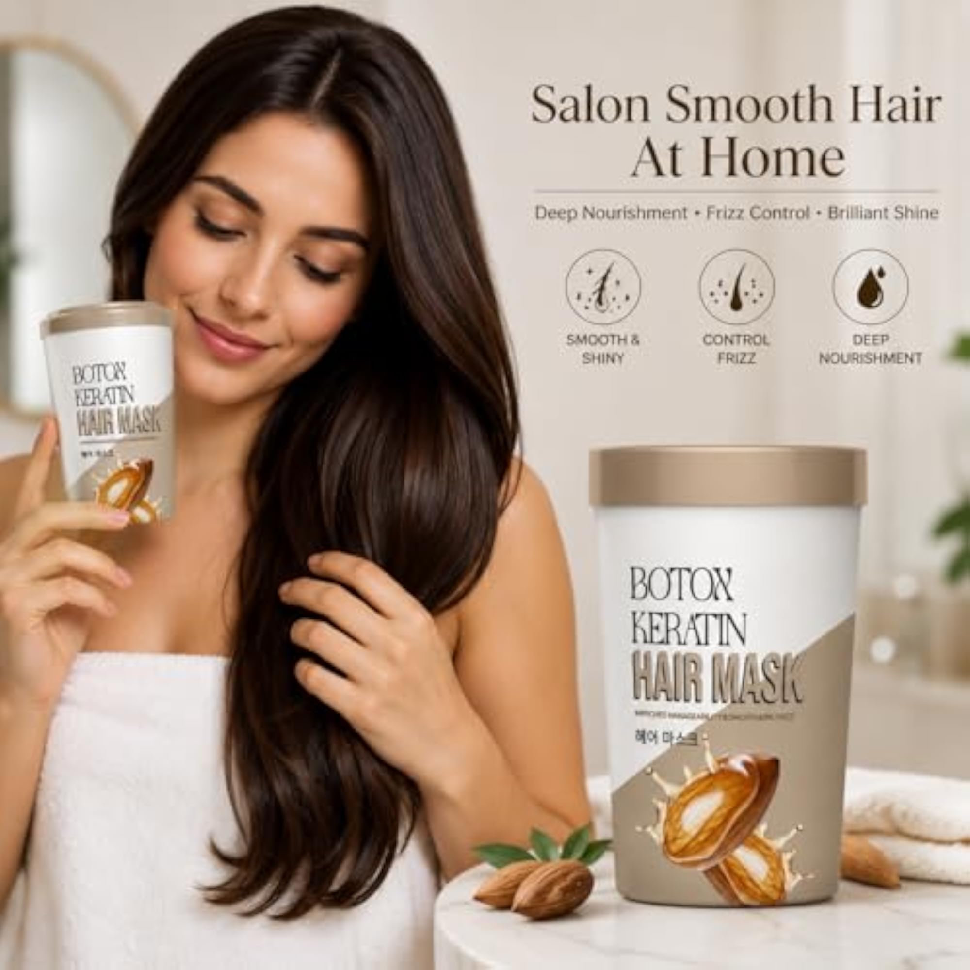 Keratin Hair Mask, 800g