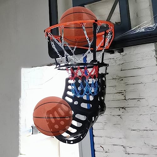 Petit appareil d'entraînement au tir de basket-ball avec retour de balle automatique