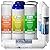 iSpring F9D 1-Year Replacement Set for DI RO Water Filter, 2.5" x 10", White