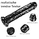 32cm riesendildo xxl penis dildo realistischer Kristallgelee beide mit sauger groß damen sex spielzeug für die frau oder extrem Analdildo Schwarz