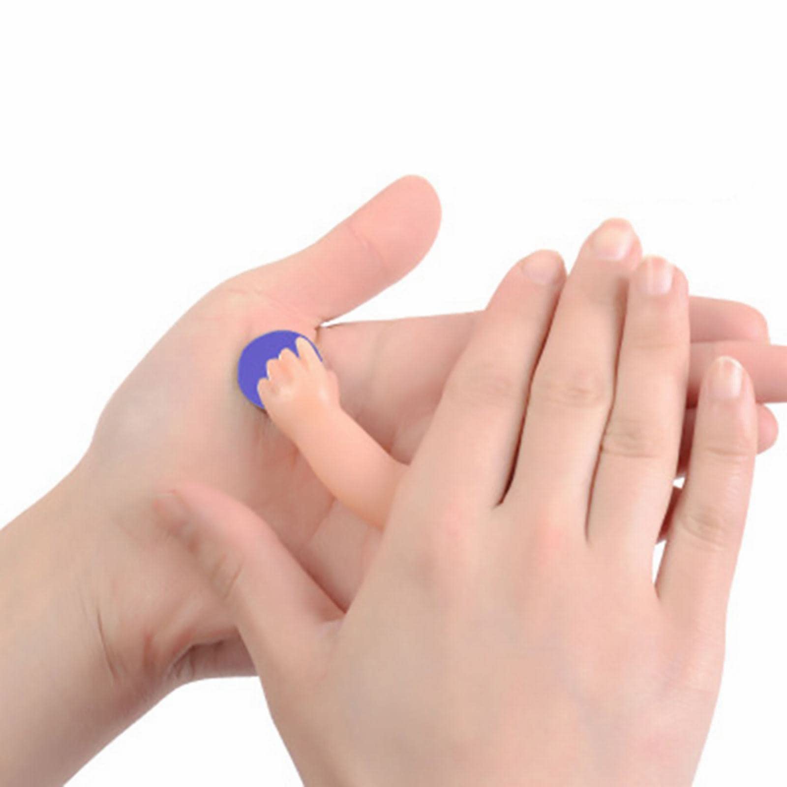 ZQION 2Pcs The Little Hand Magic Trick Close Up Magic Props Prank Joke Magic Coins Disappear Gimmicks