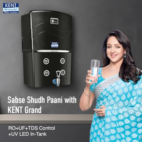 KENT Grand RO Water Purifier Black