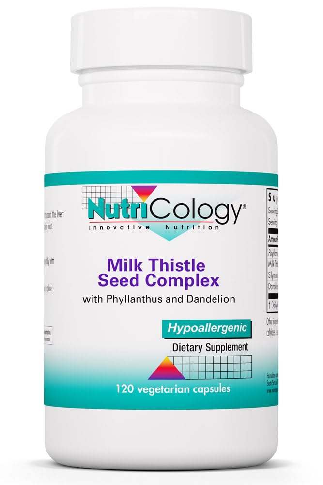 Nutricology Milk Thistle Seed Complex, 120 Capsules
