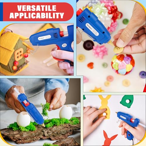 Image of DIYSELF Hot Glue Gun, Hot Glue Gun, Full Size, Glue Gun and Stick Kit for Art, Decorations, Repair and Handmade DIY Projects, Hot Glue Gun Kit, 20 Extra