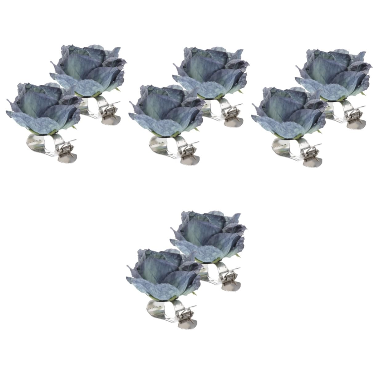 TOPBATHY Lot De 4 Embrasses De Rideaux Blanches Pinces À Fleurs Pompons Décoratifs pour La Maison 2 Pièces X 4