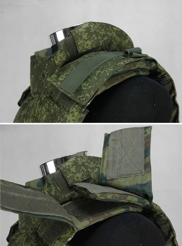 Amazon | ロシア軍 特殊部隊 6B23-1 ボディアーマ EMR デジタル 