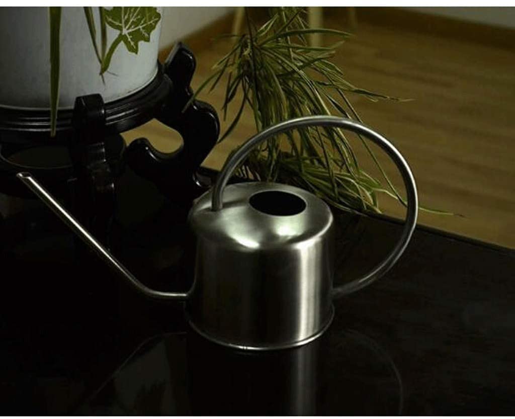 Rozpylacz Konewka Konewki 1.3L Puszka Zraszająca Konewka Ze Stali Nierdzewnej Doniczkowy Mały Garnek Do Podlewania Kryty Soczysty Bonsai Długa Wylewka Opryskiwacz (Size : 1.3L)