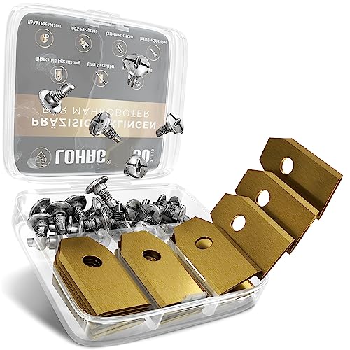 lohag® 30er Set Premium Mähroboter Messer - Ersatzklingen aus...