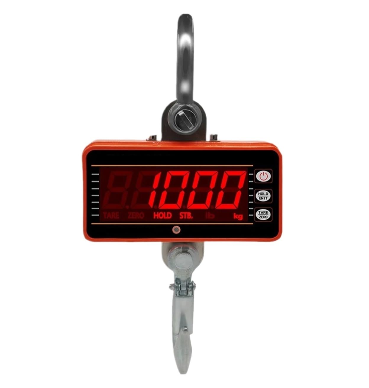 Digital Crane Scale, 1000kg Electronic Weighing Scale Digital Hanging Hook Crane Scale Crane Scale