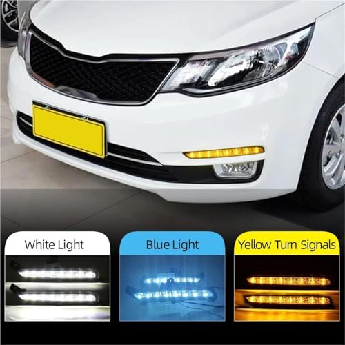 Feux clignotants et antibrouillard Kia Rio K2 bicolores pour une visibilité accrue - 4