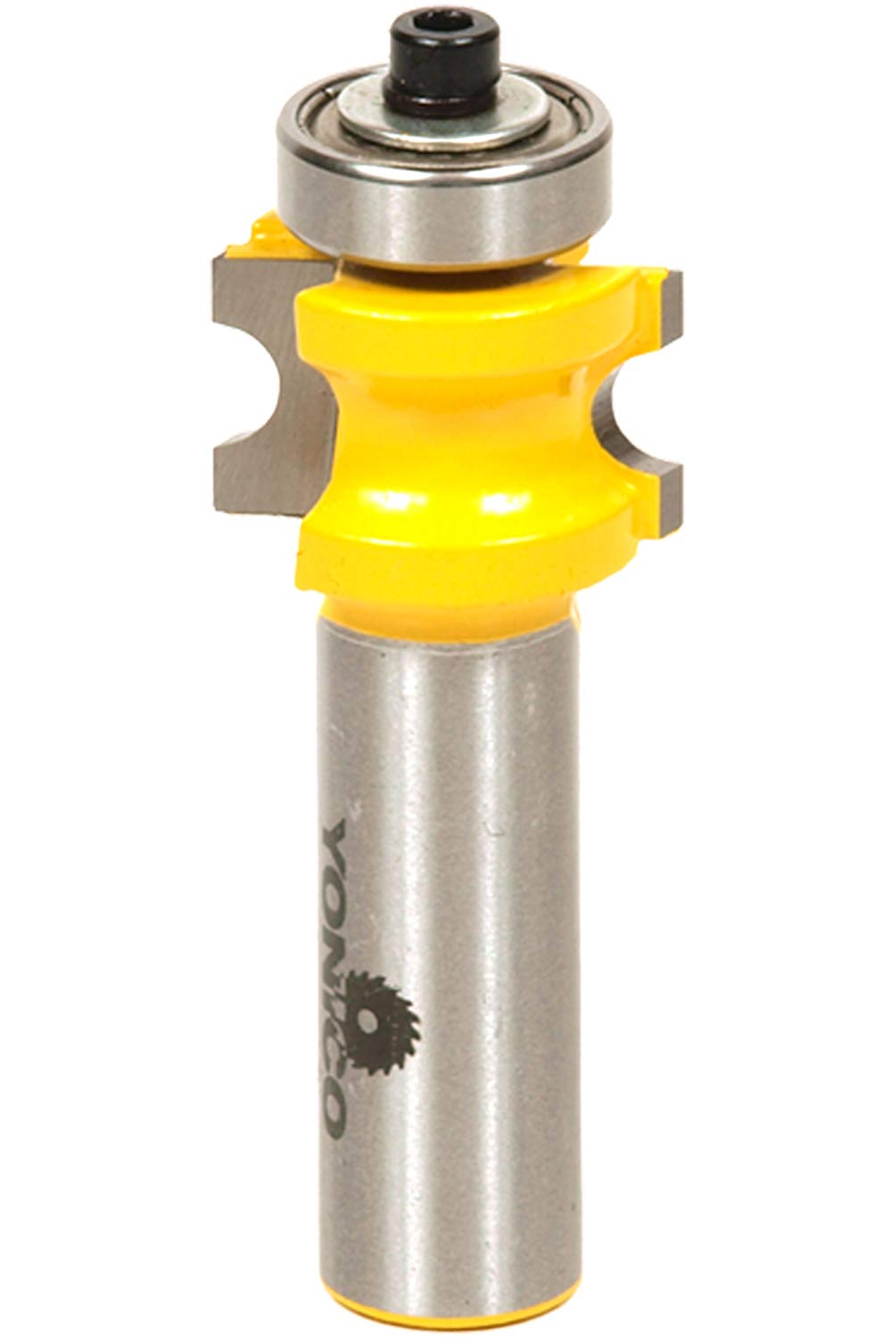 Yonico Grain/Silver 13113 1/4-Inch Bead Bullnose Router Bit 1/2-Inch Shank