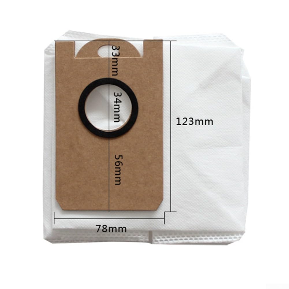 Sac Aspirateur TopFilter Lot De 4 Sacs Aspirateur Pour Rowenta Et Moulinex Premium Ref 64986