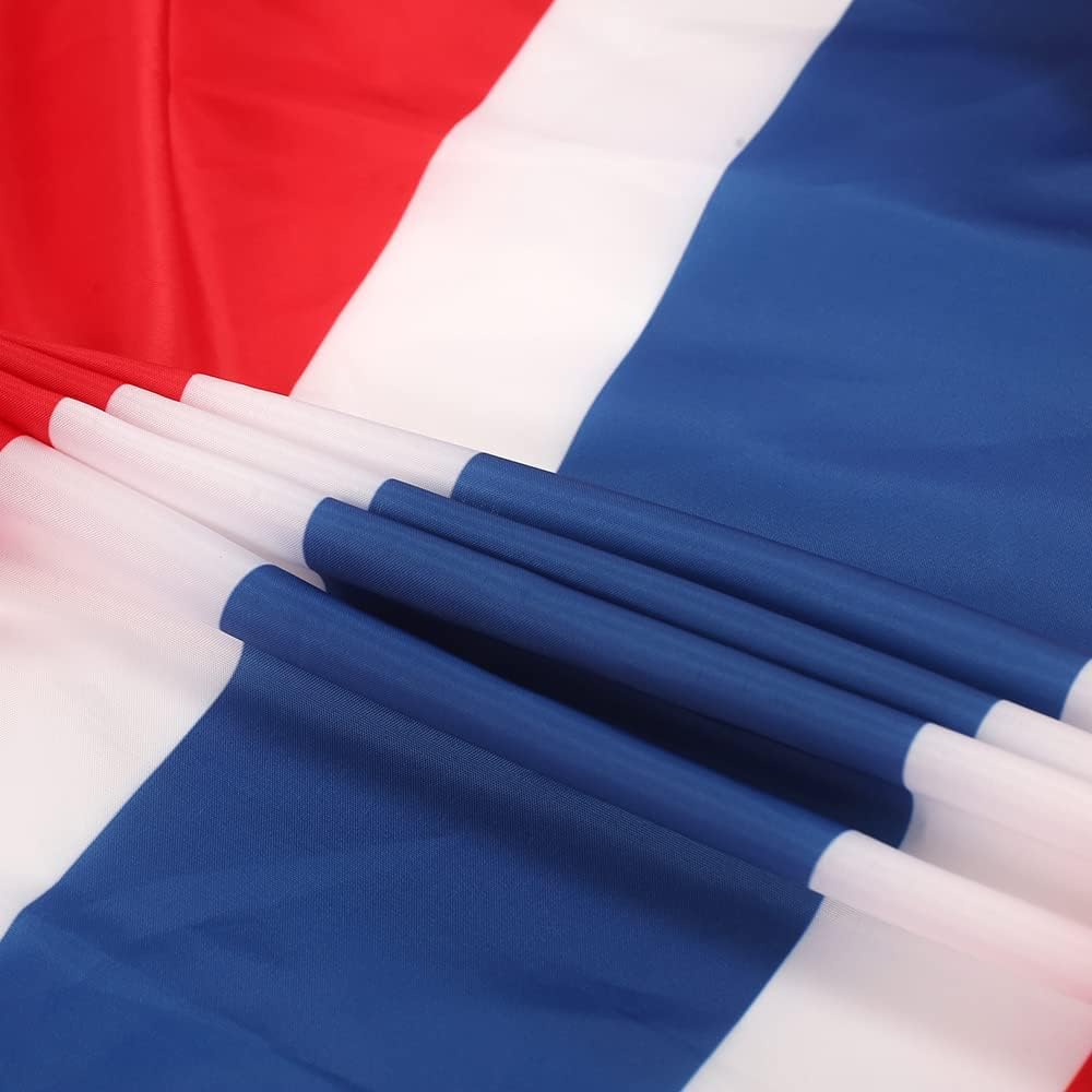 Norway Norwegian Pleated Fan Flag Bunting 3 x 6 Ft Norway Pleated 2 Pcs Fan Flag Banner Indoor/Outdoor/Front Porch Decorations, Norway Half Fan Flag Patriotic Holiday decorations, Celebrations.