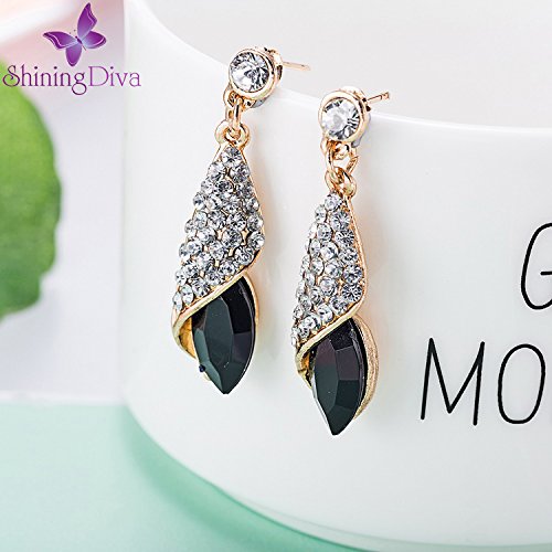 18k Crystal Fancy Earrings