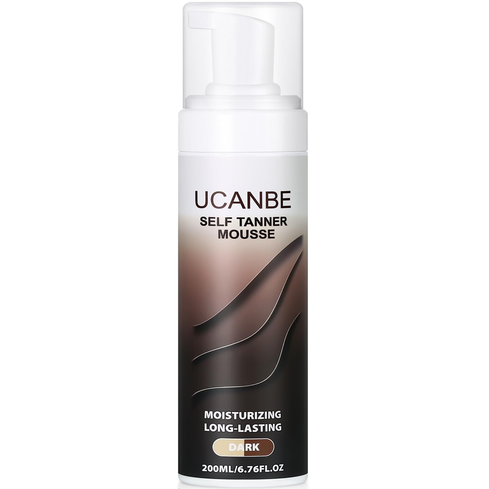 UCANBESelf Tanner Mousse - Sunless Self Tanning Foam, Ultra Dark Bronze Fast Drying Fake Tan for All Skin Tone, Lightweight, Streak Free, 6.76Fl Oz - Dark