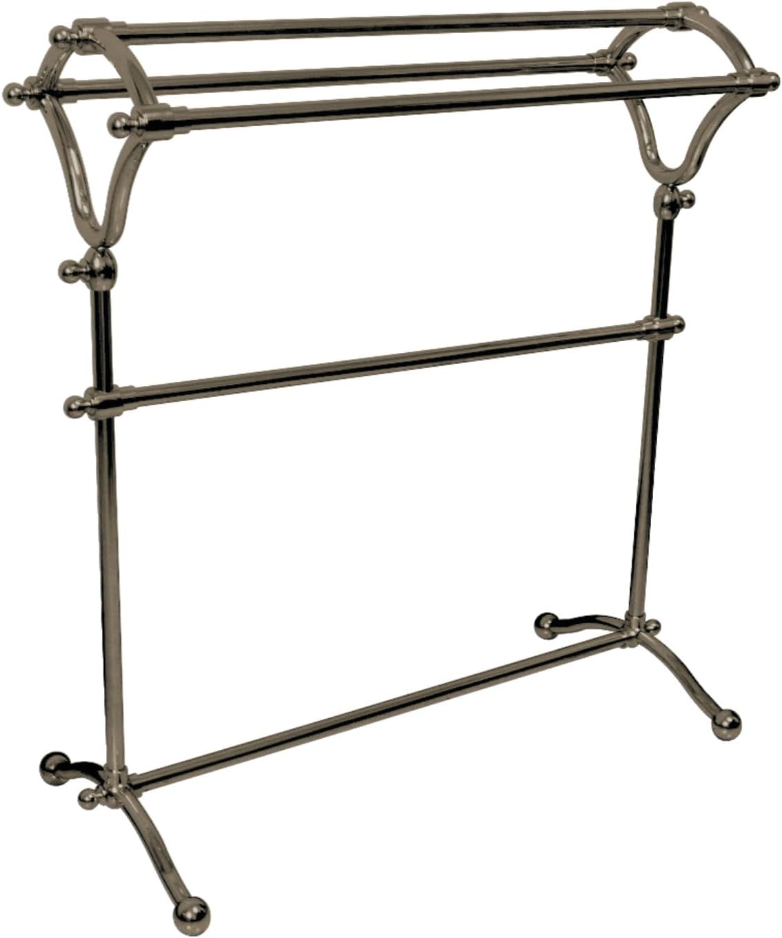 Kingston Brass SCC2288 Pedestal Y-Type Towel-Rack, Brushed Nickel