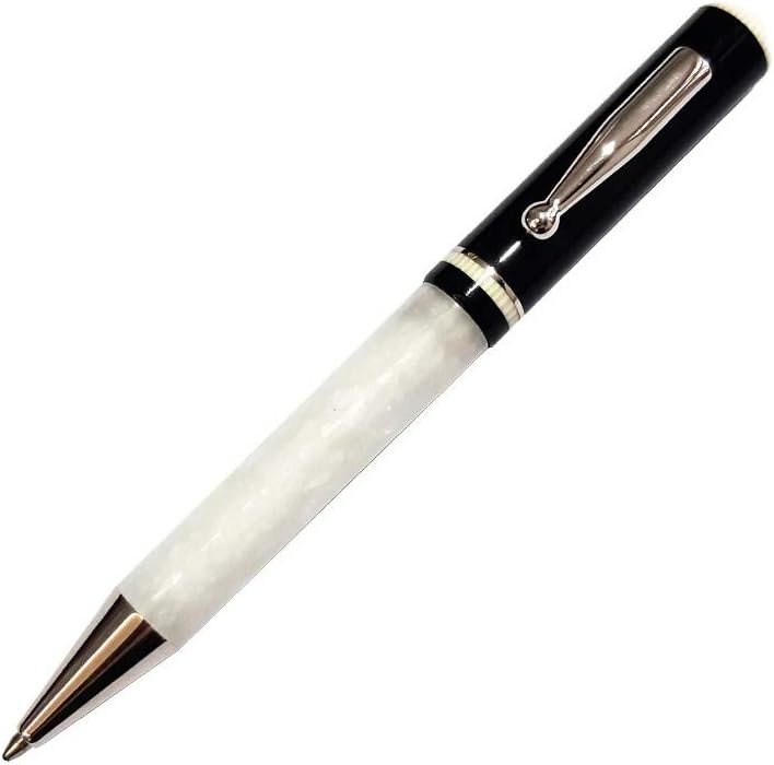 DELTA VIA Veneto Black-White Resin ? Ball Pen