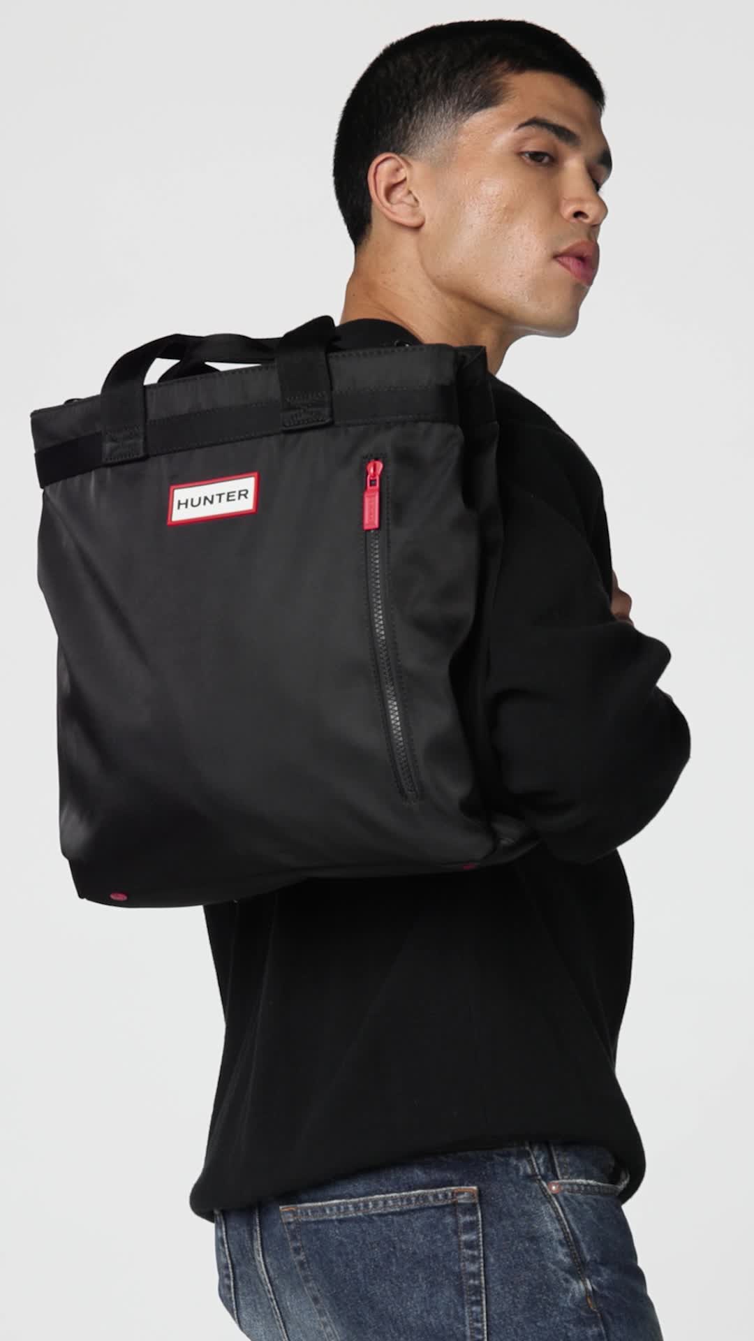Amazon.com | Hunter Unisex Bag's Hybrid, Other Black, Large