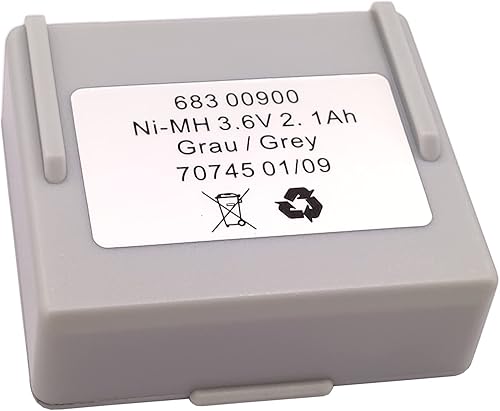 Miniatura 4 de 3.6V 2100mAh 2.1Ah Ni-Mh 683 00900 batería 68300900 para HETRONIC teledirigido
