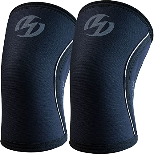 Elbow Sleeves (Pair),Support for Cross Training,Weightlifting,Powerlifting,Basketball and Tennis,5mm Neoprene Compression Brace for Both Women and Men(Large)