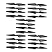 Produktbild 20pcs Propeller Zubehöre für Hubsan X4 MJX Bugs 3 RC Drohne - Schwarz