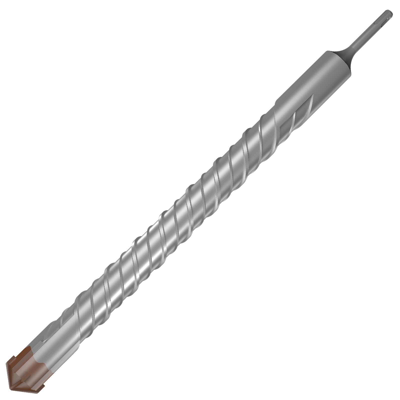 SunnyRoyal Broca de martillo de 1-3/8 pulgadas SDS Plus Broca de mampostería giratoria para hormigón ladrillo piedra